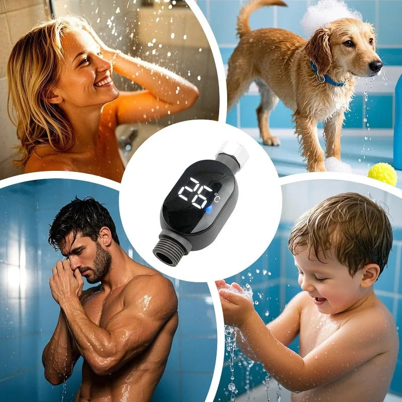 Shower Head Temperature Meter
