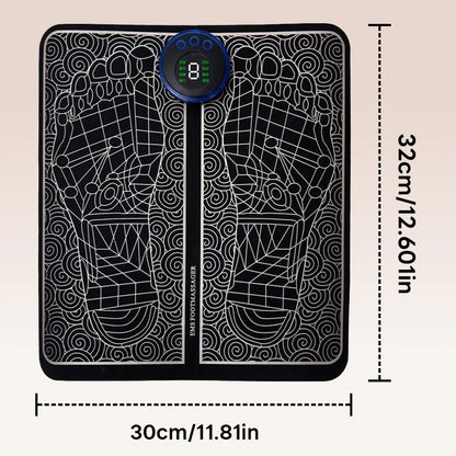 Rechargeable EMS Electric Foot Massager Pad