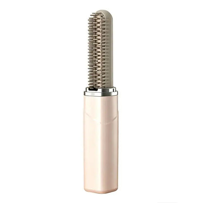 2026 NEW 1PCS Portable Wireless Hair Straightener Comb Mini Electric Hot Comb for Women Travel Straighten Curl 2 in 1 USB Charge