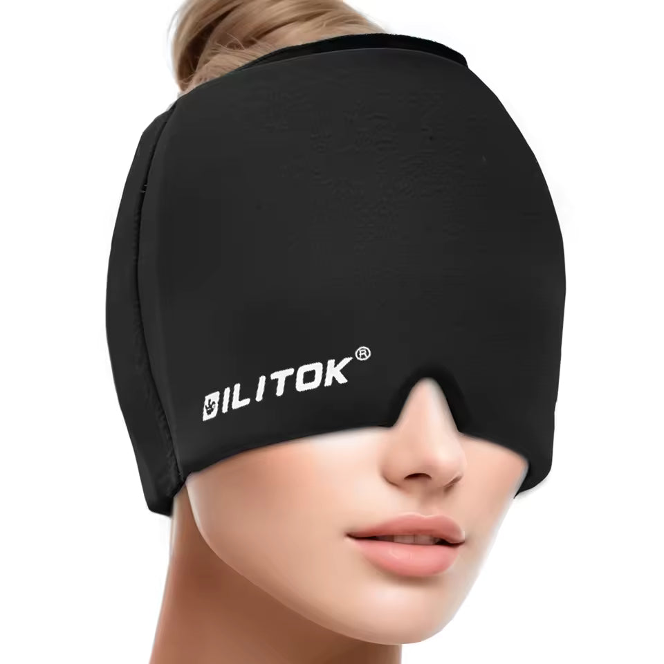 Migraine Headache Relief Cap – Hot & Cold Therapy Mask