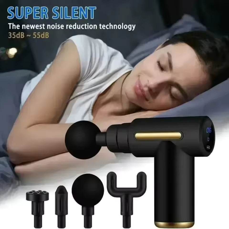 Mini USB Massage Gun – Portable Muscle Relaxer